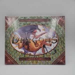 Keith Moseley Dragons A Pop-Up Book of Fantastic Adventures Hardcover New Sealed